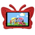 thumbnail image 4 of Dteck Case for Fire HD 10 Tablet 11th Gen 2021,Cute Butterfly Case with Stand for Kids Light Weight EVA Rugged Shockproof Heavy Duty Kids Friendly Cover for Fire HD10 Plus 2021,,Red, 4 of 4