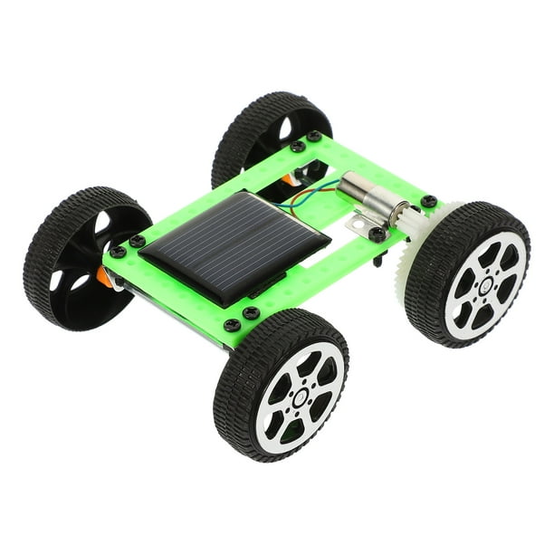 1 juego de coche DIY, vehículo, motor, coche, educativo, kit de construcción de modelos de coches con energía solar