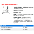 thumbnail image 2 of Timing Chain Kit - Compatible with 2009 - 2023 Chrysler 300 - Replacement, 2 of 3