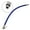 Blue, variant on DJZ Extension Tube Tire Inflation Tube - Wear-resistant Rubber Inflator Hose with Thread Design for Car and Bike Air Inflation