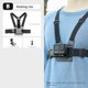 thumbnail image 1 of Vamson para iPhone 13 14 Samsung Huawei Correa de pecho Cinturón Arnés de cuerpo Montaje de clip de teléfono para Insta360 para Gopro Hero 11 10 9 8 7 Tan Jianjun  unisex, 1 of 2
