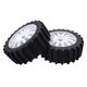 thumbnail image 2 of 2 piezas de neumáticos neumáticos recambios de neumáticos de goma para RC 1: 8 Blanco Hugo Neumáticos de rueda de coche RC, 2 of 10