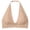 Beige, variant on MEICHEN Women's Plus Size Lace Halter Push Up Bralettes Deep V Neck Tshirt Bras Everyday No Show Underwear Summer Fall Fashion Essentials Clothes