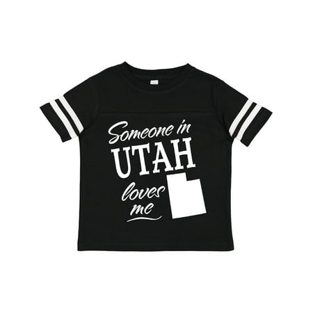 

Inktastic Someone in Utah Loves Me Gift Toddler Boy or Toddler Girl T-Shirt