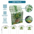 thumbnail image 6 of St. Patrick's Day Table Runner - 72 Inch Long Spring Botanical Clovers Coin Green Check Cotton and Linen Blended Dress Scarves Farmhouse Table Runner for Kitchen Dining, Coffee Table, 13" x 72", 6 of 8