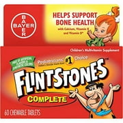 Flintstones Children's Complete Multivitamin Chewable Tablets, 60-Count Bottles By