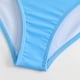 thumbnail image 4 of Traje de baño de 2 piezas para mujer, trajes de baño para mujer, traje de baño de moda femenina con volantes, estilo conservador, escote en el pecho, bloques de color, sin espalda, traje de baño para, 4 of 7