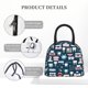 thumbnail image 4 of Easygdp Dental Bolsa de Almuerzo Insulada Grande, Forro de Aluminio, Diseño Espacioso, a Prueba de Fugas, Ideal para Trabajo, Picnics, Viajes y Actividades al Aire Libre, 4 of 6