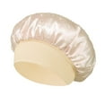thumbnail image 2 of Dalrosia Women's Satin Rhinestone Sleeping Hat Night Sleep Cap Hair Care Salon Makeup Muslim Hijab Head Cover Bonnet Hat, 2 of 2
