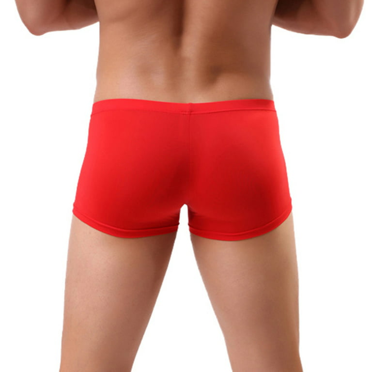 Equipo Underwear for Men Bulge Shorts Briefs Men's Underwear Pouch Flag  Striped Boxer Sweat Reducing Underwear, Red, Small : : Clothing,  Shoes & Accessories