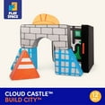 thumbnail image 6 of Battat Cloud Castle Build City Foam Fort Building 6 Piece Set Indoor Soft Climbing Blocks for 12 Months +, 6 of 12