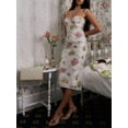 thumbnail image 3 of Coduop Women Lounge Slip Long Dress Sleeveless Backless Bodycon Maxi Dresses, 3 of 6