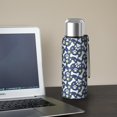 thumbnail image 5 of 20 Oz Paw Print Dog Bone Coffee Tumbler Double Wall Insulated Stainless Steel Water Bottle | Metal Reusable Thermoses Flask with Cup Cap | Leak & Sweat Proof with Anti-Dust Lid, 5 of 7