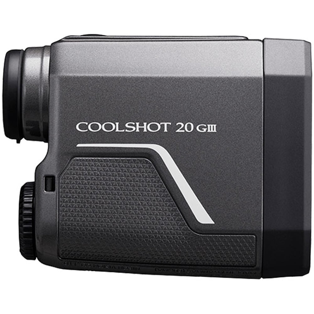 Nikon 16780 COOLSHOT 20 GIII Golf Rangefinder, Rainproof, Locked On Quake Bundle with Deco Essentials Neoprene Zippered Headcover for Golf Club Iron Head Covers Set & 7-in-1 Multi-Function Golf Tool