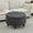 Dark Grey, variant on 30 Inch Large Round Storage Ottoman, Modern Fabric Upholstered Tufted Coffee Table with Storage, Oversized Living Room Footrest Stool Ottoman with Flip Top Tray, Beige