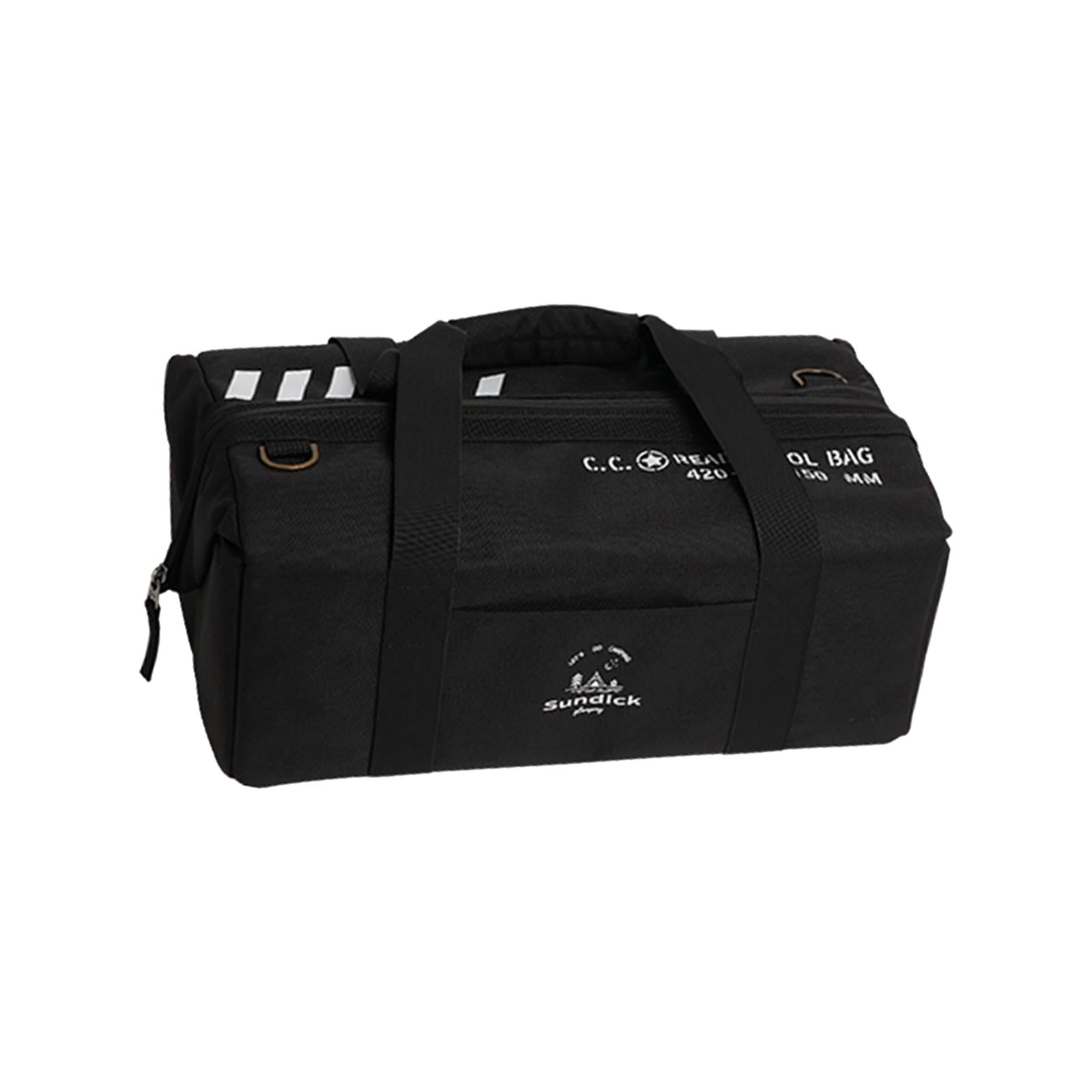 GARENDE Camping Storage Bag Organizer Multipurpose Electricians Tool Bag Handbag Black