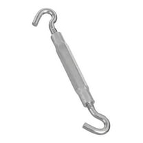 National Manufacturing 5707310 7.5 in. Silver Zinc-Plated Aluminum & Steel Turnbuckle - 90 lbs