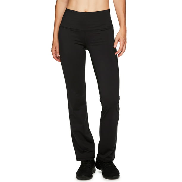 RBX - RBX Active Women's Fleece Lined Flared Athletic Boot Cut Yoga ...