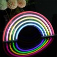 thumbnail image 3 of Maoww LED Neon Lights Rainbow Modeling Atmosphere Props Funny Wall Hanging Light Personalized Artwork Adornment Decorative Lighting, 3 of 8