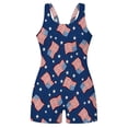 thumbnail image 3 of Rvusndi Girls Swimsuits 250 Anniversary Usa Bathing Suits 4th of July Patriotic Printed One Piece Swimsuit for Kids Summer Beach Swimwear, 3 of 5
