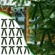 thumbnail image 5 of Set de lazos de árbol de Navidad de terciopelo | Decoración navideña de 12 piezas | Tela suave y lujosa con acabado tipo seda | Accesorios fáciles para coronas de guirnaldas | Elegantes decoraciones, 5 of 6