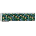 thumbnail image 3 of Ambesonne Tropical Fabric by the Yard Upholstery, Floral Abstract Leaves Art, 5 Yards, Burnt Sienna Fern Green, 3 of 5