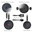 thumbnail image 2 of Batería de Cocina T-fal 8 Piezas  Easy Care Negra, 2 of 4