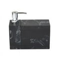 thumbnail image 6 of Better Homes & Gardens Black Faux Marble Finish 4 Piece Vanity Organizer Set, Resin, 6 of 16
