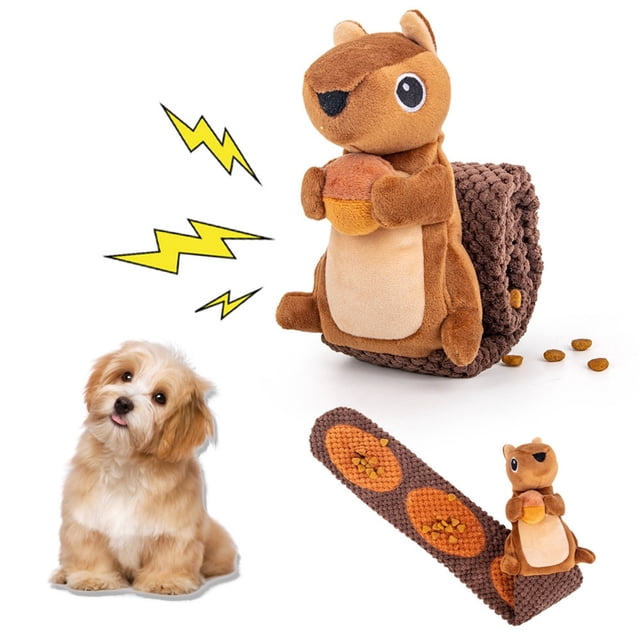 Interactive Dog Toy for Mental Stimulation Hide Inside Chew Molar Teething Educational Pet Puzzle Game