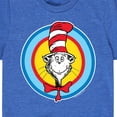 thumbnail image 3 of Dr. Seuss - Cat In Hat Smile - Toddler And Youth Short Sleeve Graphic T-Shirt, 3 of 6