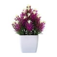 thumbnail image 2 of SSZMDLB under $5 Fake Flowers Simulation Plants Potted Decor for Indoor Home Table Desk Shelf Living Room Office Wedding Party Centerpiece Decoration Gift Housewarming, 2 of 6