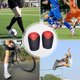 thumbnail image 5 of 1 par de mini espinilleras de fútbol resistentes al desgaste, protectores de piernas que absorben los golpes, livianos y portátiles, para entrenamiento de fútbol, 5 of 5