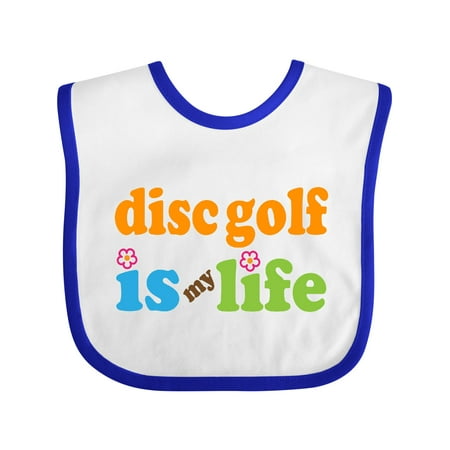 

Inktastic Disc Golf is My Life Gift Baby Boy or Baby Girl Bib