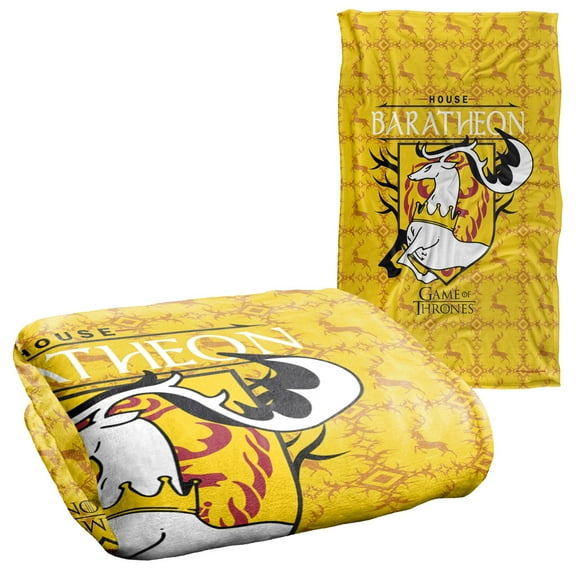 Game of Thrones House Baratheon Silky Touch Super Soft Throw Blanket 36" x 58"