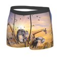 thumbnail image 2 of Bingfone Wildlife Protection Men'S Underwear - Casual Stretch Boxer Briefs-X-Large, 2 of 9