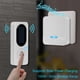 thumbnail image 1 of Kit de timbre inalámbrico inteligente con botón de energía solar y timbre enchufable para el hogar, timbre inteligente de 4 volúmenes, 1 of 8