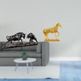 thumbnail image 2 of Colección Moderna De Esculturas De Animales De Feng Shui Con Figuras De Toro, Oso, Vaca, Ganado Y Caballo Para Escritorio, Oficina Y Regalo De Cumpleaños, Decoración Del Hogar., 2 of 8