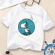 thumbnail image 3 of Camiseta de Snoopy para niña, ropa de dibujos animados para niño, Tops de manga corta para bebé, camisetas suaves Kawaii, ropa para niño, regalo, 3 of 5