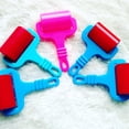 thumbnail image 2 of MasteelfCA 4 Pcs Rouleau Multifonctionnel pour Enfants DIY Plastique Rouleau à Main Jouet en Argile Artistique Colorée Outil à Rouler (Couleur Mixte), 2 of 7