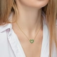 thumbnail image 4 of Everly Women's Emerald 10k Yellow Gold Necklace, 4 of 7