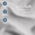 thumbnail image 3 of Bare Home Down Alternative Comforter Set - 2-Pieces - All Seasons - Twin/Twin-XL, Light Gray, 3 of 10