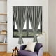 thumbnail image 5 of Cortinas De Poliéster Cortina opaca total sin perforaciones, 120x200cm, poliéster gris, para privacidad en el dormitorio (1 unidad) Rkxzt, 5 of 8