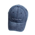 thumbnail image 1 of Women Baseball Cap Men Casquette Snapback Letters Baseball Caps Hats Bad Hair Day Adjustable Caps, 1 of 9