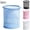 R9-2PCS Blue, variant on Pink Desk Pen Organizer Wire Mesh Pencil Holder Pen Cup Pen Holder for Desk Office Stationery Storage Cup