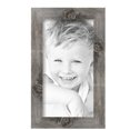 thumbnail image 2 of ArtToFrames 7" x 13" Winter White Barnwood 1.5 Inch Picture Frame, 7x13 inch Brown MDF Poster Frame (WOM-4661),  Pack, 2 of 7