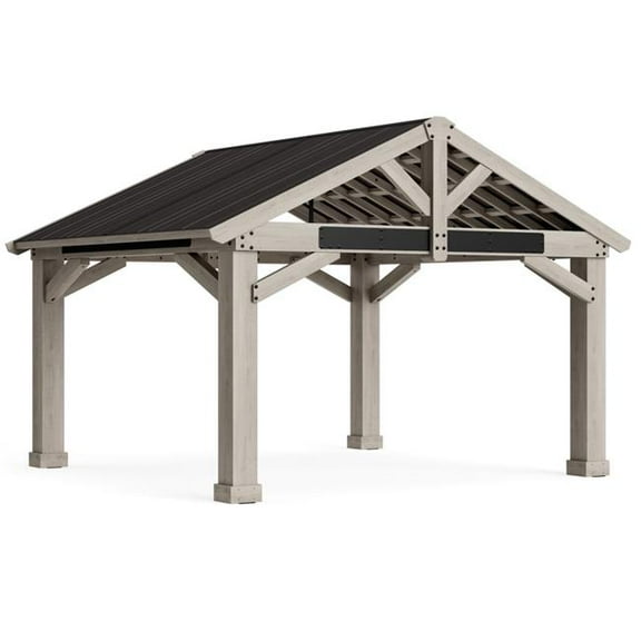 Yardistry YM12904COM Yardistry 16 x 14 Timber Frame Pavilion
