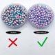 thumbnail image 4 of 2600 Pieces Gradient Undrilled ABS Art Faux Pearls for Vase Fillers, 6mm Blue-Purle No Hole Makeup Beads Mermaid Imitation Round Pearl Beads for Table, 4 of 4