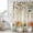 Beige, variant on Green Pumpkin Shower Curtain, Waterproof Shower Curtains for Bathroom, Thanksgiving Orange Sage Eucalyptus Washable Fabric Bathtub Curtain Set Bath Decor with 12 Hooks Long 72"x84"