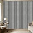 thumbnail image 3 of Wood Slat Self-Adhesive Wall Panels, 30x60cm Peel and Stick Fluted Wall Tiles for Home Decor, 3 of 6