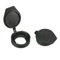 thumbnail image 4 of Cubierta de polvo para cerradura de puerta Uxcell de 22 mm, 6 paquetes de tapas de cubierta de polvo para cerraduras de panel de llaves de goma impermeable, negro, 4 of 5